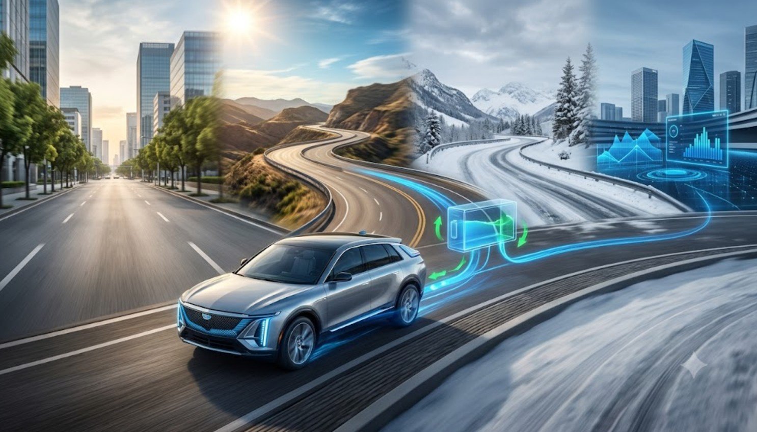 Do the Driving Modes in Cadillac LYRIQ Offer Different Ranges or Battery Usages